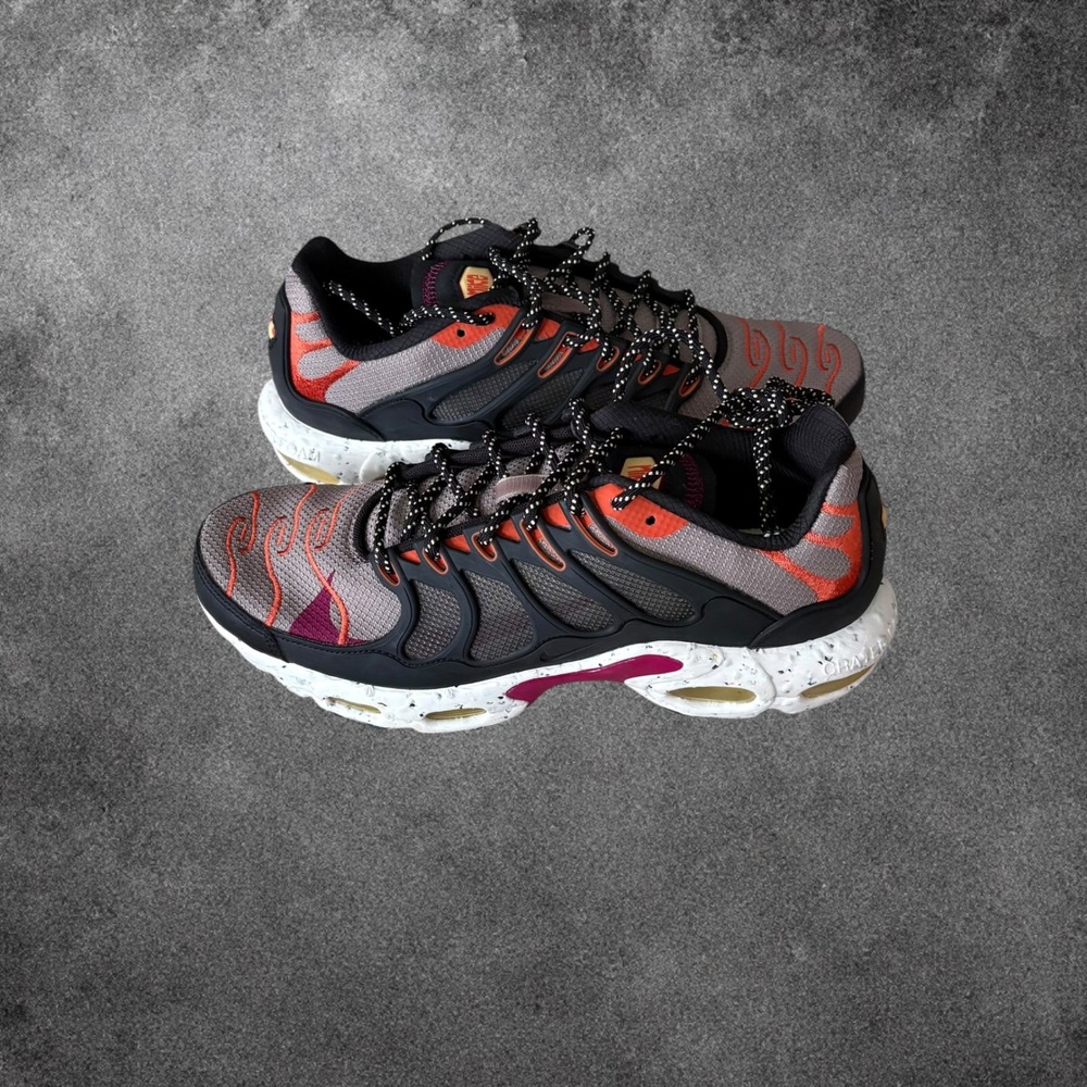 Nike Air Max Terrascape Plus Mens Anthracite Orange DQ397-002 Size 9.5 EXCL